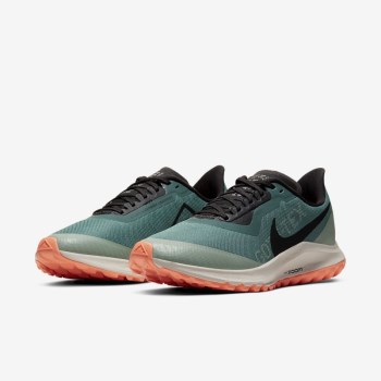 Nike Zoom Pegasus 36 Trail GORE-TEX - Női Futócipő - Titán MélyZöld/Világos